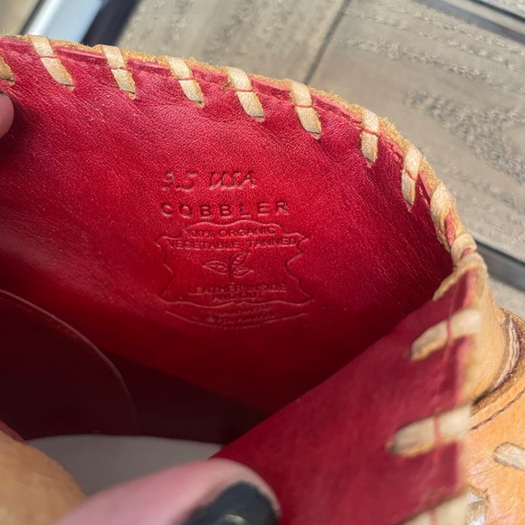 AwEsOmE! BED STU Tania Cafe Latte Lux Zip Leather Ankle boots Booties 9.5 - Picture 9 of 12